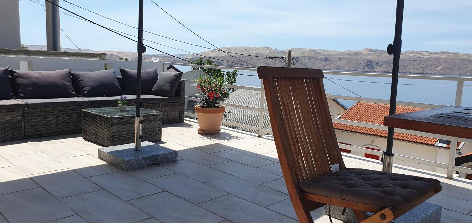 Apartmani Sara Marija Karlobag Exterior foto